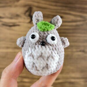 Handmade Amigurumi Crochet Totoro Plushie